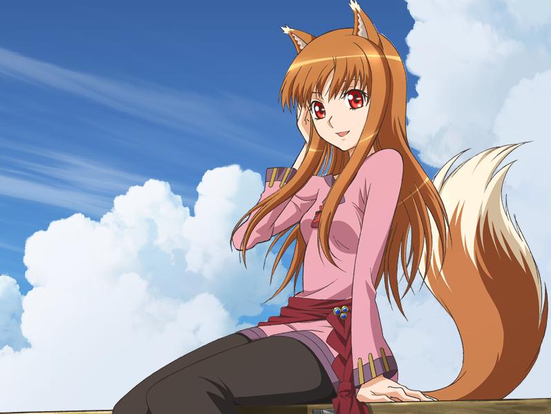 anime wolf goddess
